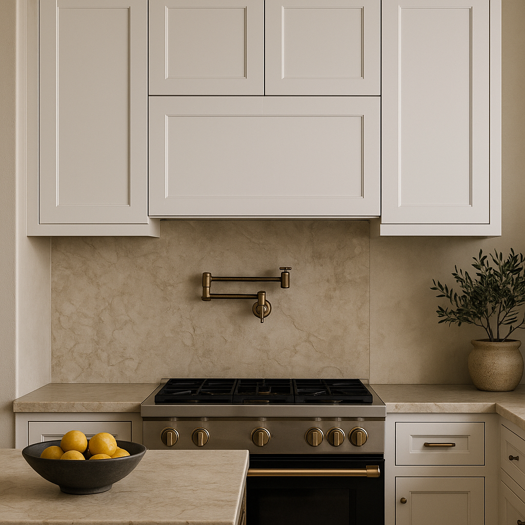 Design House Brookings Shaker 2-Door Bridge Wall Kitchen Cabinet in White