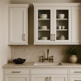 MILL'S PRIDE Richmond Verona White Shaker Wall Kitchen Cabinet - 21 in W x 12 in D x 36 in H
