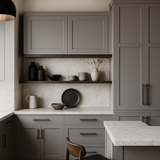 MILL'S PRIDE Richmond Vesuvius Gray Plywood Shaker Wall Kitchen Cabinet - Ready to Assemble