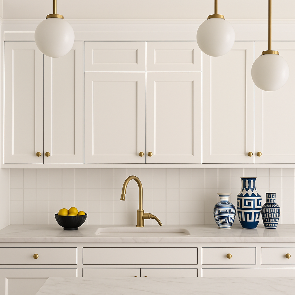 Design House Brookings Shaker 2-Door Wall Kitchen Cabinet in White