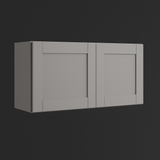 MILL'S PRIDE Richmond Vesuvius Gray Plywood Shaker Wall Kitchen Cabinet - Ready to Assemble