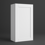 MILL'S PRIDE Richmond Verona White Shaker Wall Kitchen Cabinet - 21 in W x 12 in D x 42 in H