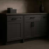 MILL'S PRIDE Richmond Venetian Onyx Plywood Shaker Base Kitchen Cabinet, Soft Close, 21x24x34.5 in