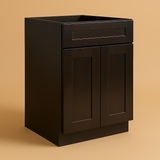 Design House Brookings Solid Wood Shaker Base Kitchen Cabinet in Espresso