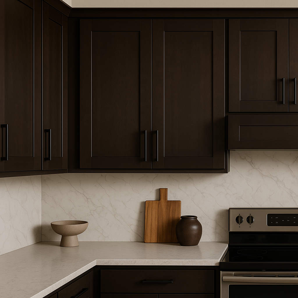 Design House Brookings Shaker Wall Kitchen Cabinet in Espresso