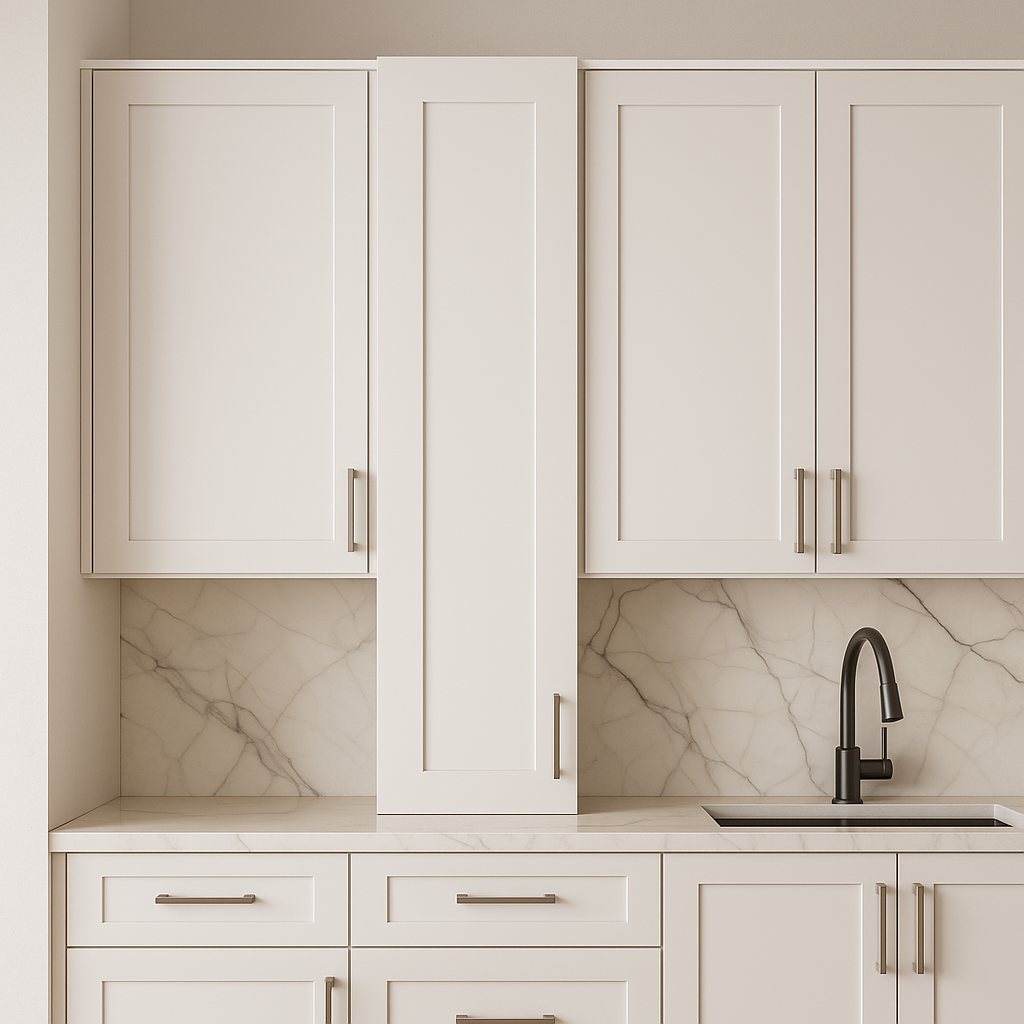 Cambridge Everest 18 in. Shaker Wall Kitchen Cabinet in White