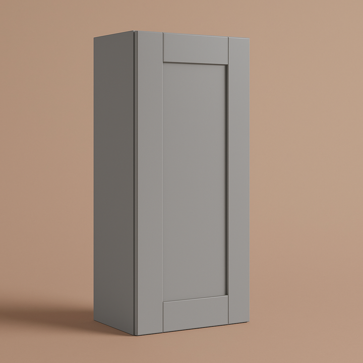 MILL'S PRIDE Richmond Vesuvius Gray Plywood Shaker Wall Kitchen Cabinet