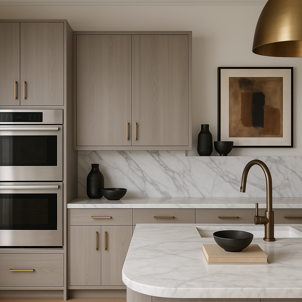 Cambridge Grey Nordic Wall Kitchen Cabinet, 15 x 30 in.