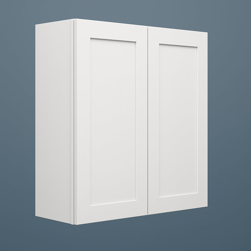Cambridge Everest 36x12x30 Shaker Wall Kitchen Cabinet in White