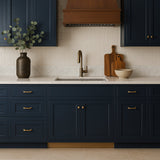 Hampton Bay Avondale Ink Blue Shaker Sink Base Cabinet, 36 in.