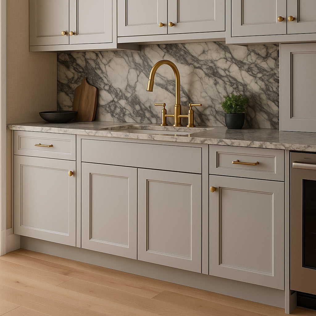 Hampton Bay Avondale ADA Sink Base Cabinet, Dove Gray, 36x24x34.5 in.