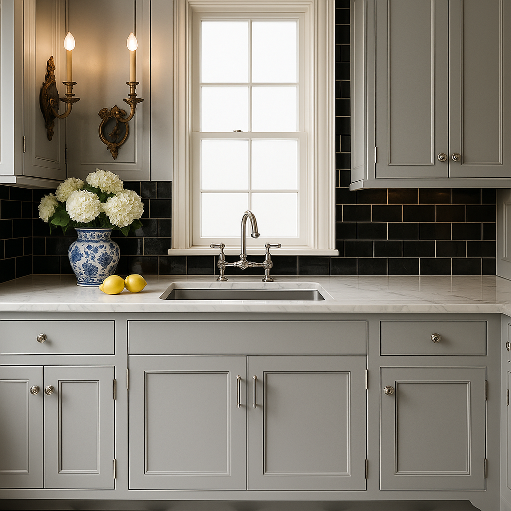 Hampton Bay Avondale ADA Sink Base Cabinet, Dove Gray, 36x24x34.5 in.