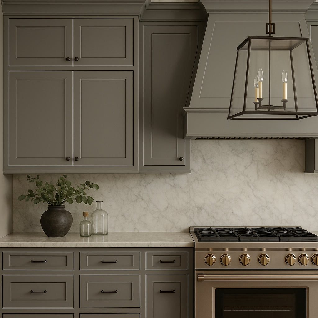 HOMEIBRO Newport Shaker Style Wall Kitchen Cabinet - 33x24x15 Inches