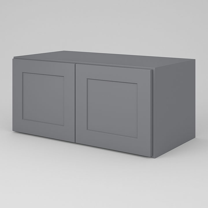 HOMEIBRO Newport Shaker Style Wall Kitchen Cabinet - 33x24x15 Inches
