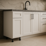 Cambridge Everest 18-inch White Shaker Base Kitchen Cabinet