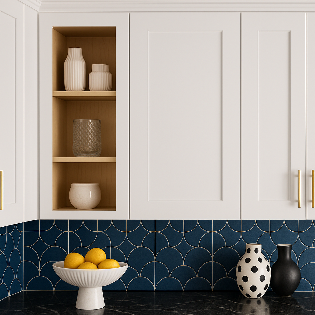 HOMLUX Shaker White Ready-to-Assemble Wall Kitchen Cabinet, 27 in. W x 12 in. D x 30 in. H