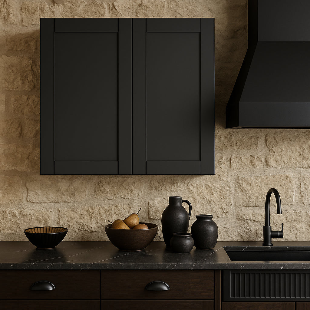 MILL'S PRIDE Richmond Venetian Onyx Shaker Wall Kitchen Cabinet - Ready to Assemble