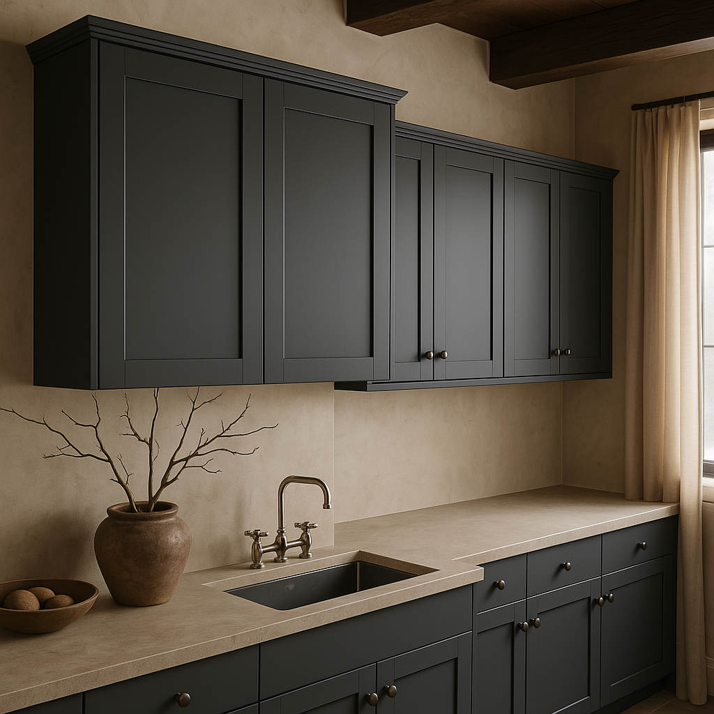 MILL'S PRIDE Richmond Venetian Onyx Shaker Wall Kitchen Cabinet - Ready to Assemble