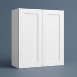 Cambridge Everest 36 in. Shaker Wall Kitchen Cabinet in White