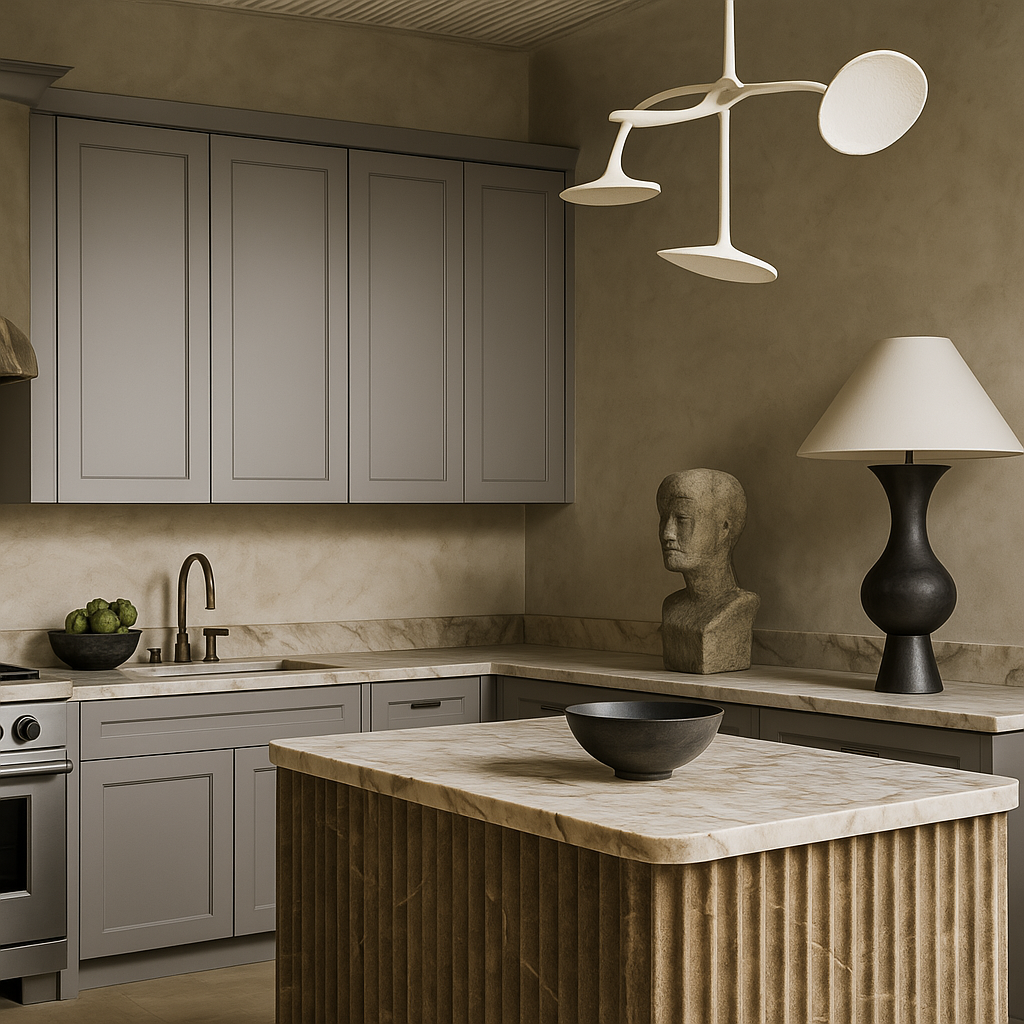 MILL'S PRIDE Richmond Vesuvius Gray Plywood Shaker Wall Kitchen Cabinet - 36x12x30