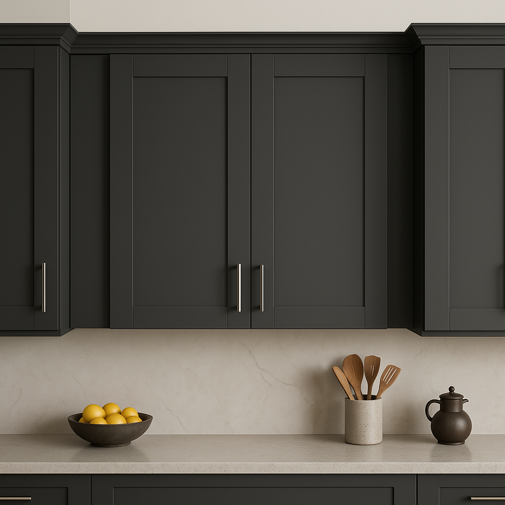 MILL'S PRIDE Richmond Venetian Onyx Shaker Wall Kitchen Cabinet - 36" W x 12" D x 42" H