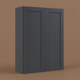MILL'S PRIDE Richmond Venetian Onyx Shaker Wall Kitchen Cabinet - 36" W x 12" D x 42" H