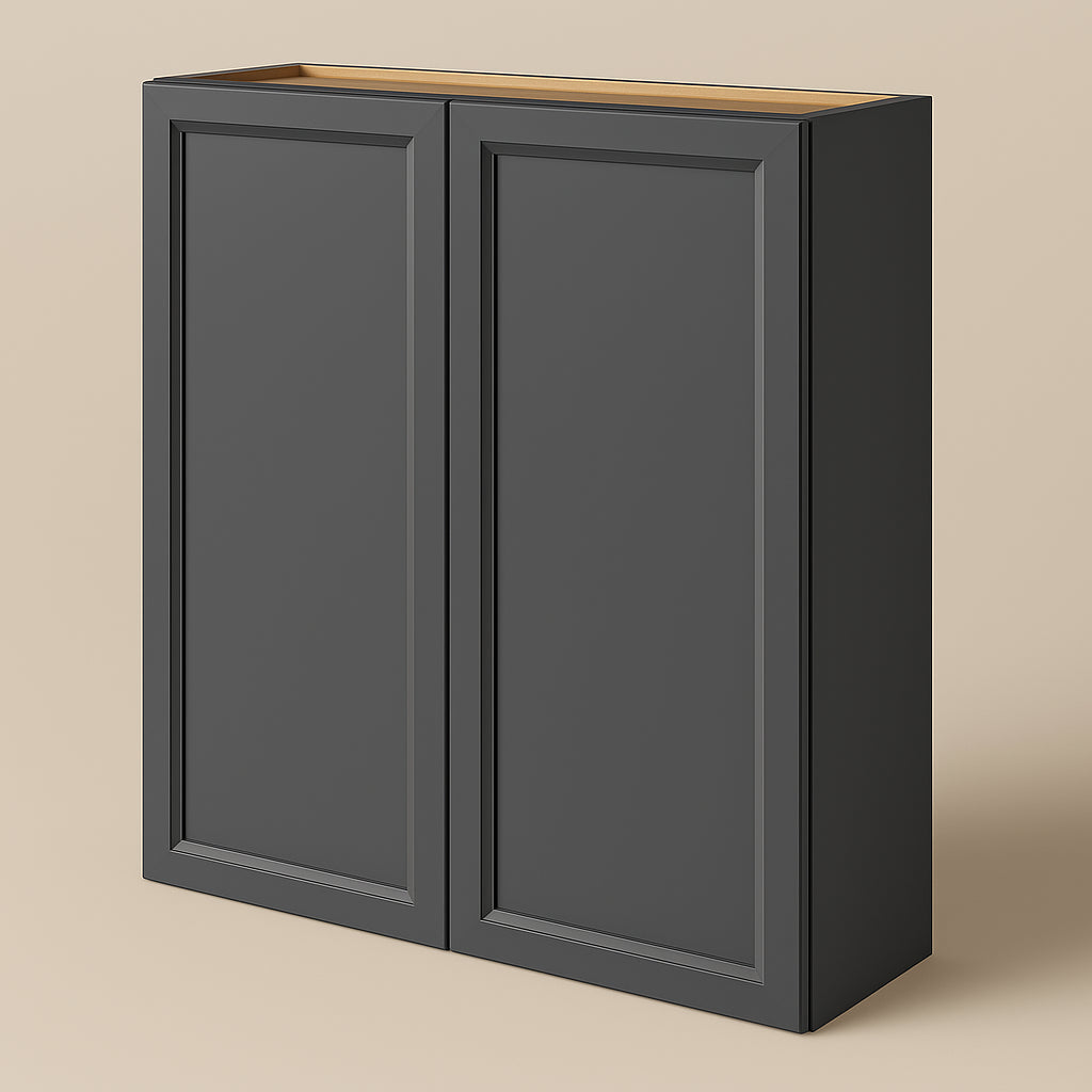 PELHAM & WHITE Keyport Shaker 36" Charcoal Wall Kitchen Cabinet