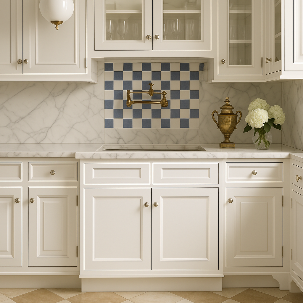HOMEIBRO Shaker White Plywood Base Kitchen Cabinet with 2 Drawers and 2 Doors