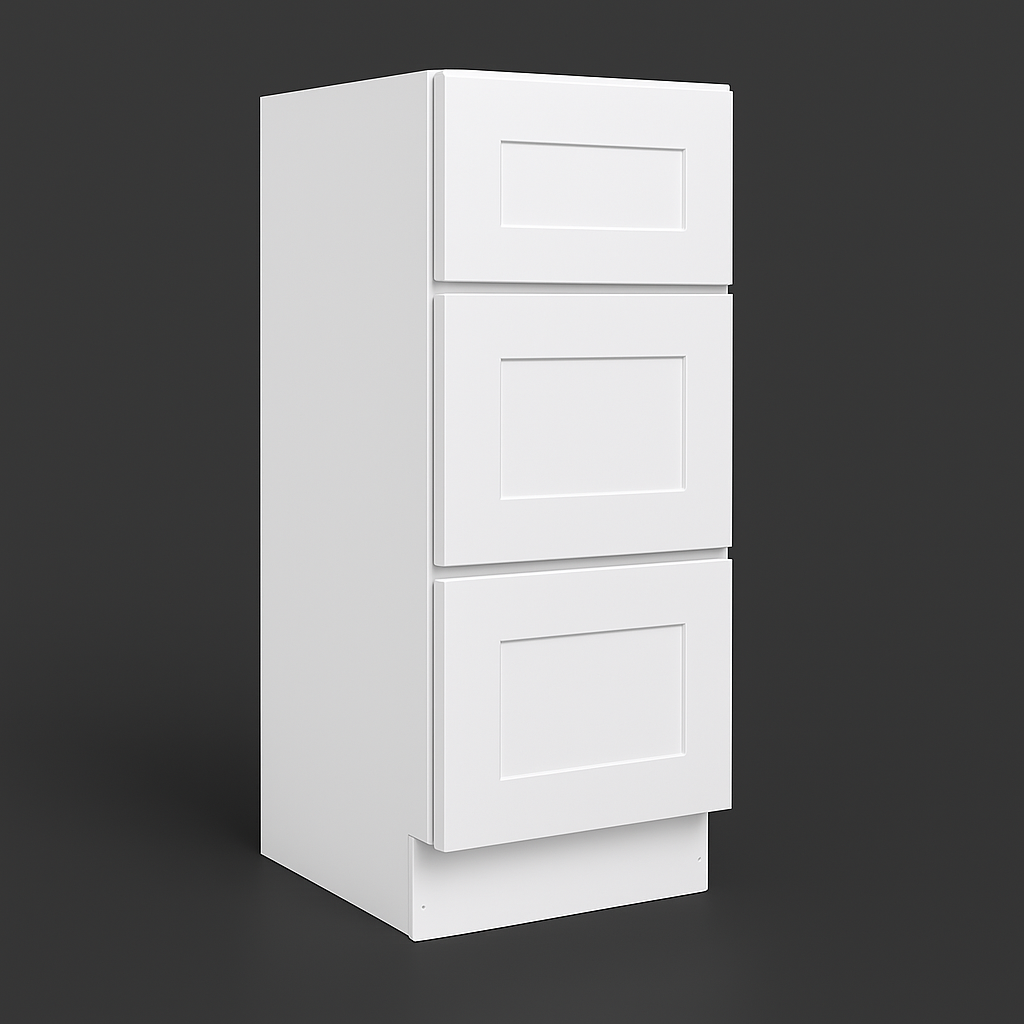 Plywell Shaker Base Cabinet with Drawers - Ready to Assemble