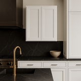 HOMLUX Ready to Assemble Wall Kitchen Cabinet in Shaker White, 27 in. W x 12 in. D x 30 in. H