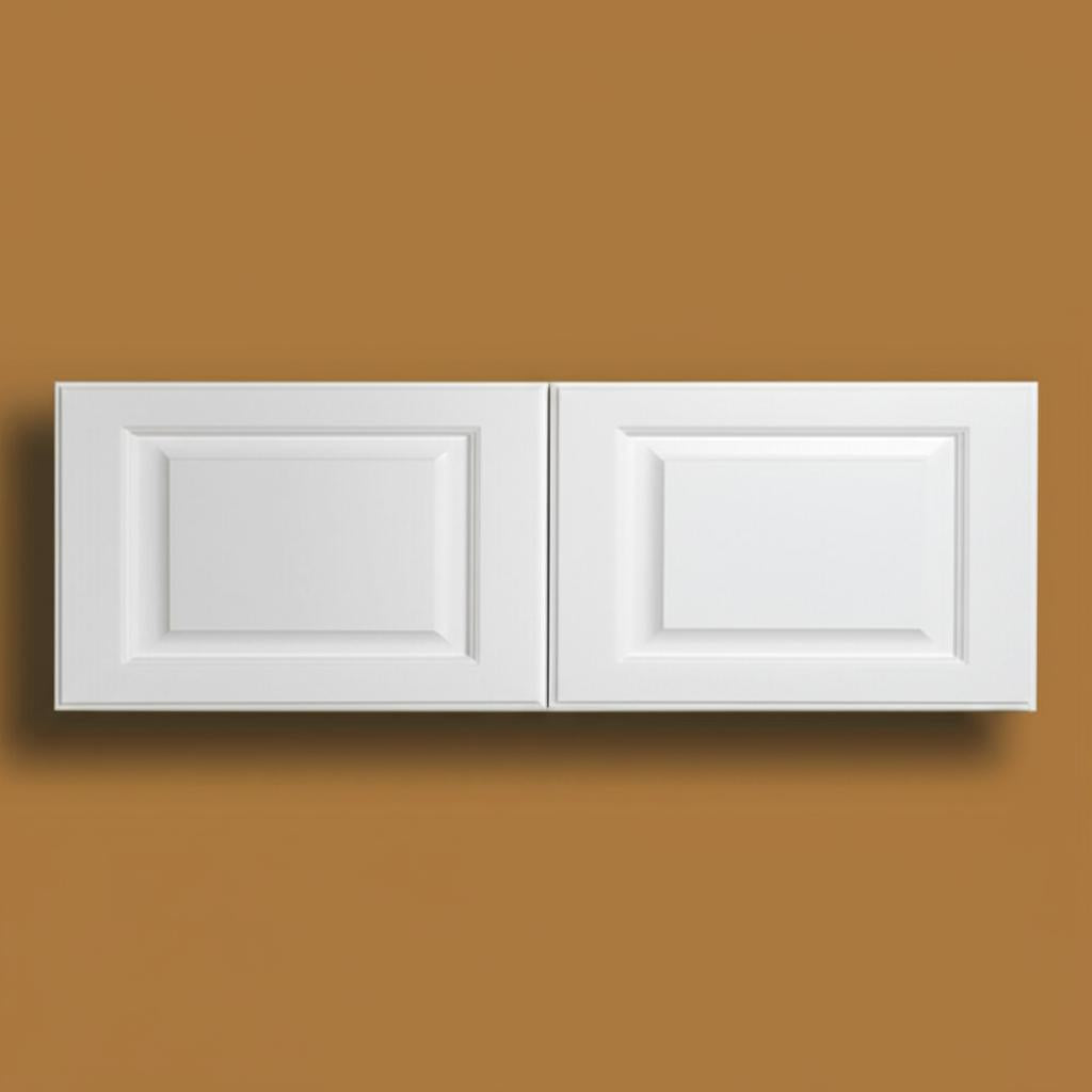 LIFEART CABINETRY Newport Ready to Assemble 30x18x12 in. 2-Door Wall Cabinet in Classic White
