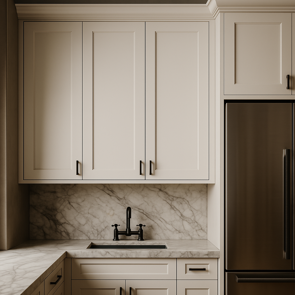 HOMLUX Ready to Assemble Wall Kitchen Cabinet in Shaker White, 33 in. W x 12 in. D x 42 in. H