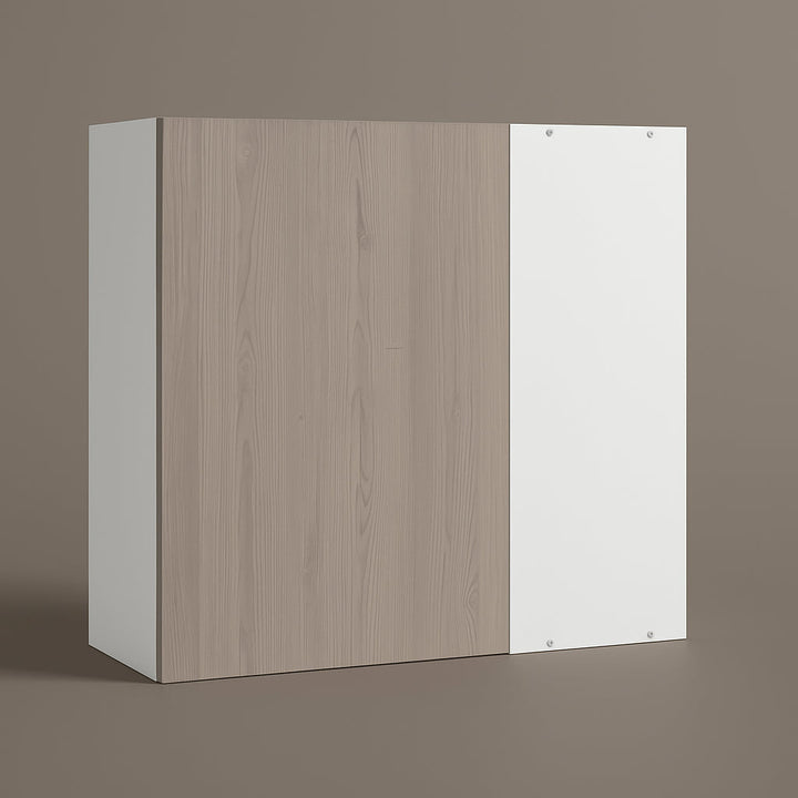 Cambridge Grey Nordic Blind Wall Kitchen Cabinet - Quick Assemble, Modern Style