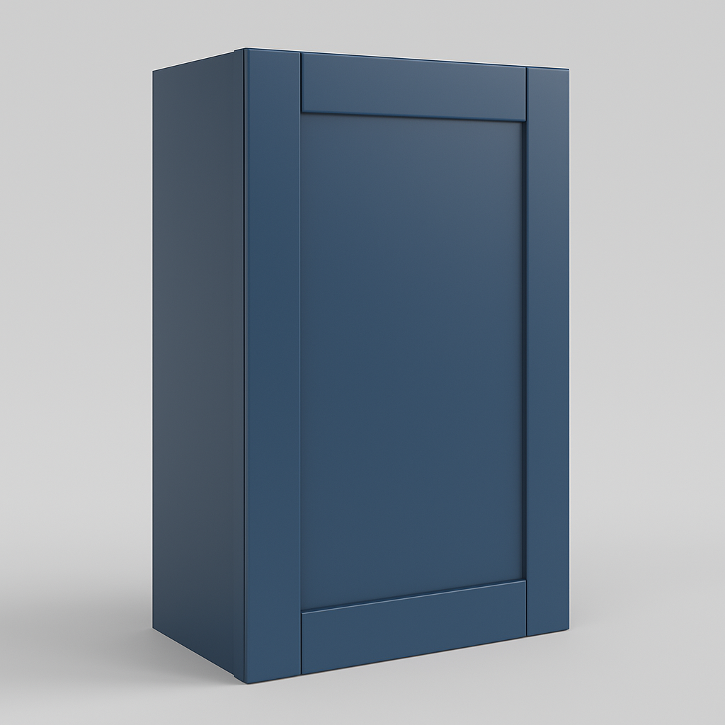 MILL'S PRIDE Valencia Blue Wall Kitchen Cabinet - Ready to Assemble