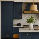 MILL'S PRIDE Valencia Blue Wall Kitchen Cabinet - Ready to Assemble