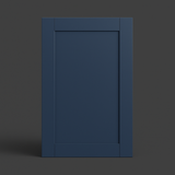 MILL'S PRIDE Valencia Blue Shaker Wall Kitchen Cabinet - 21x12x30