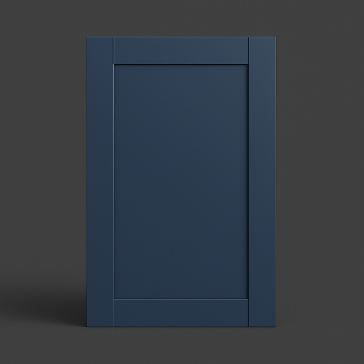 MILL'S PRIDE Valencia Blue Shaker Wall Kitchen Cabinet - 21x12x30