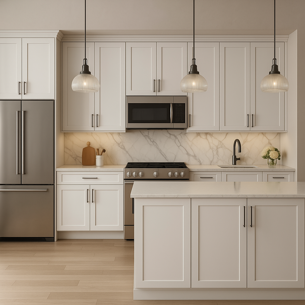Cambridge Everest 18 in. White Shaker Wall Kitchen Cabinet