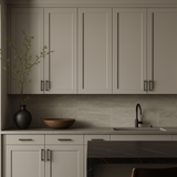 MILL'S PRIDE Richmond Vesuvius Gray Plywood Shaker Wall Kitchen Cabinet
