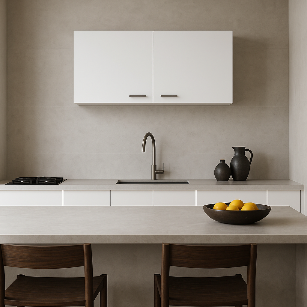 Aoibox Ready to Assemble Wall Cabinet in White with Double Door