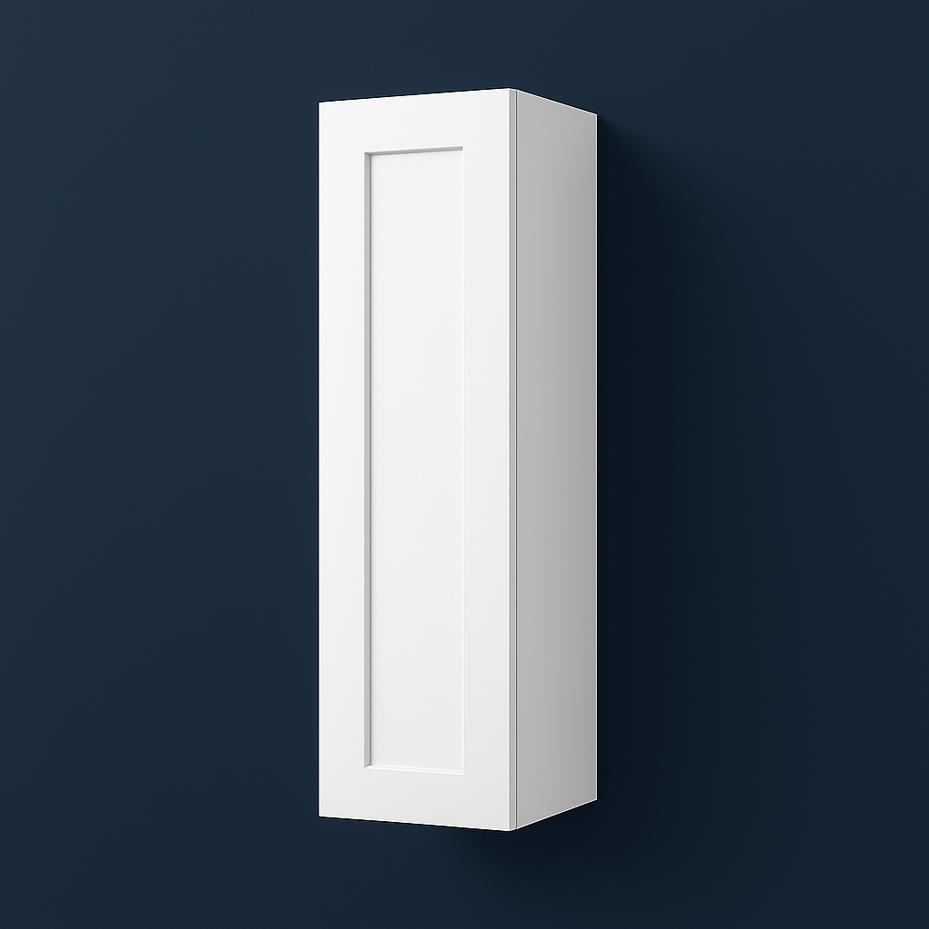 HOMLUX Ready to Assemble Wall Kitchen Cabinet in Shaker White, 12x12x42 inches