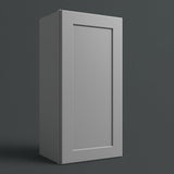 Unbranded Shaker Graystone Wall Kitchen Cabinet, 15 in. W x 12 in. D x 36 in. H