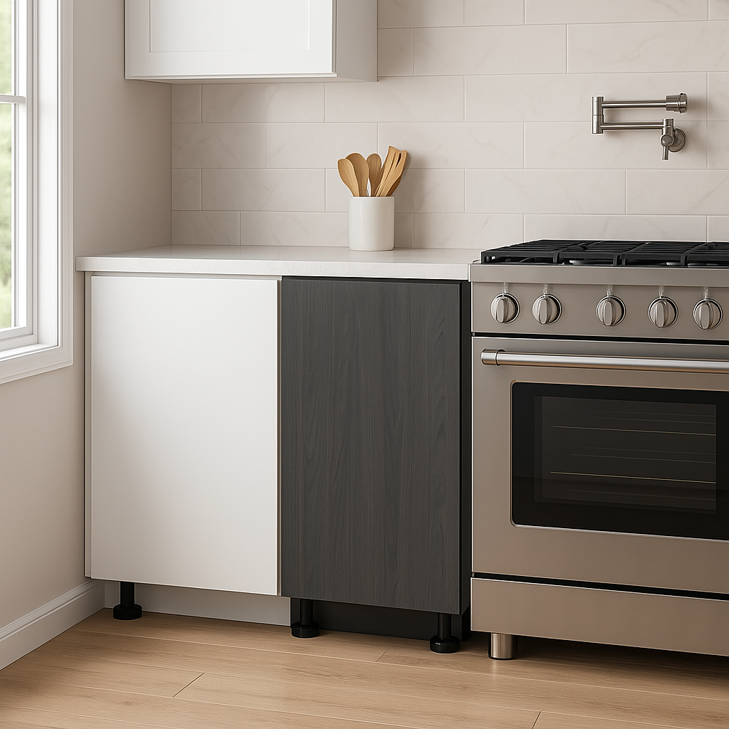 Cambridge Carbon Marine 15 in. Base Kitchen Cabinet - Quick Assemble Modern Style