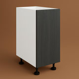 Cambridge Carbon Marine 15 in. Base Kitchen Cabinet - Quick Assemble Modern Style