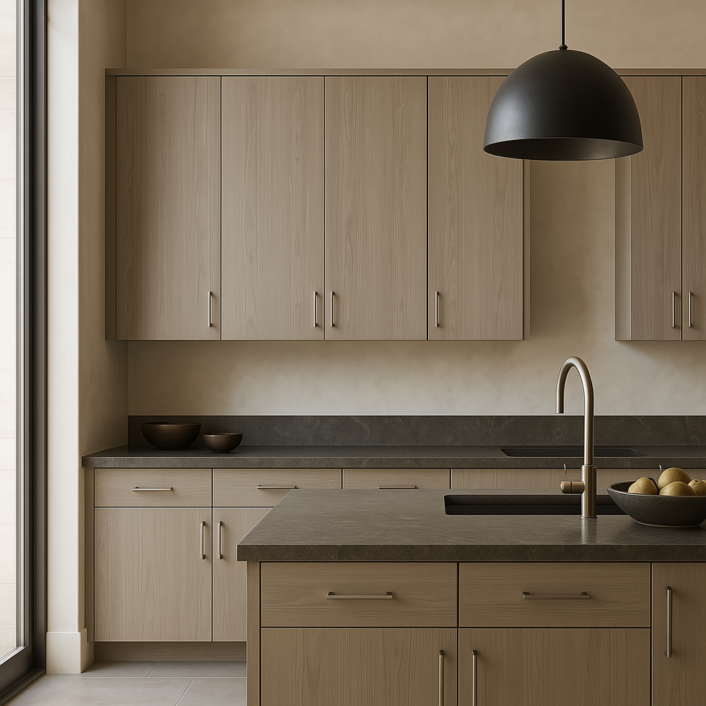 Cambridge Grey Nordic Wall Kitchen Cabinet, 12 x 42 in.