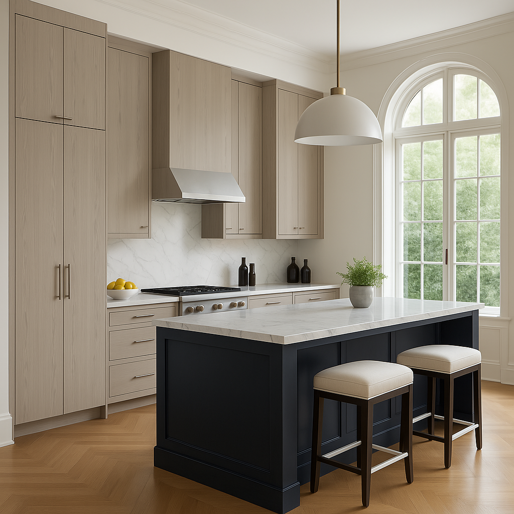 Cambridge Grey Nordic Wall Kitchen Cabinet, 12 x 42 in.