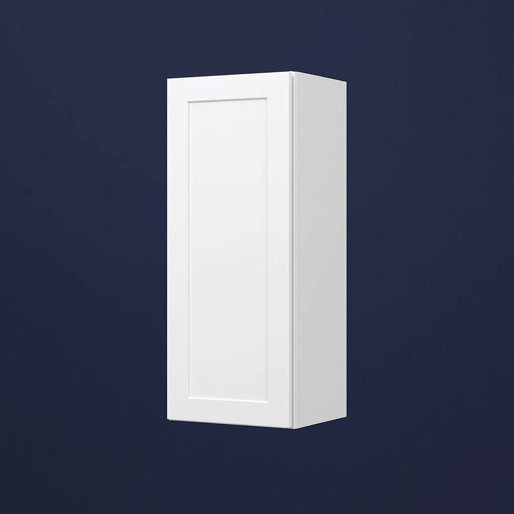 HOMLUX Ready to Assemble Wall Kitchen Cabinet in Shaker White - 18 in. W x 12 in. D x 42 in. H