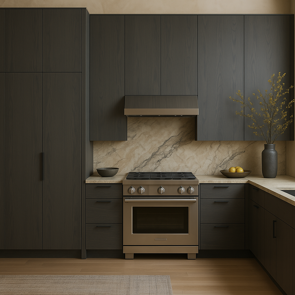 Cambridge Carbon Marine Wall Kitchen Cabinet, 9 x 42 in.