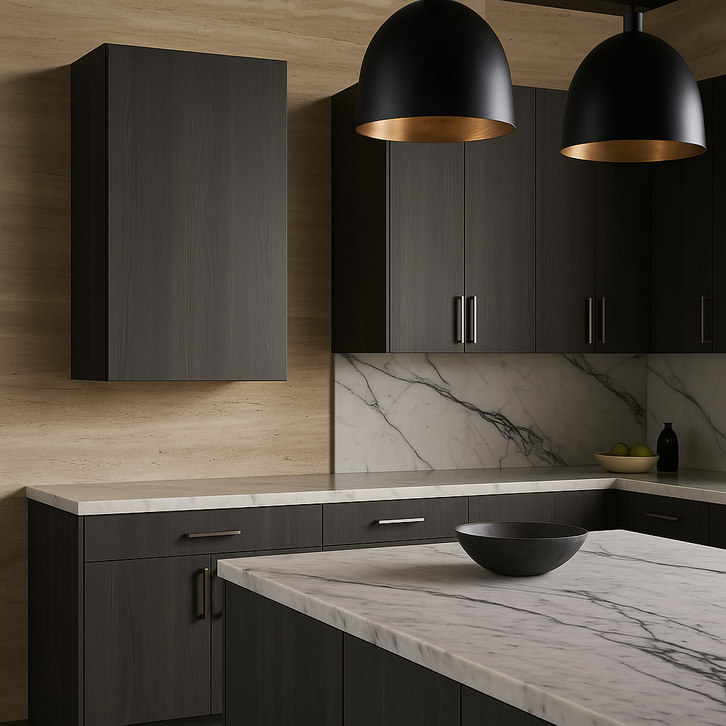 Cambridge Carbon Marine Wall Kitchen Cabinet, 21 x 36 in.