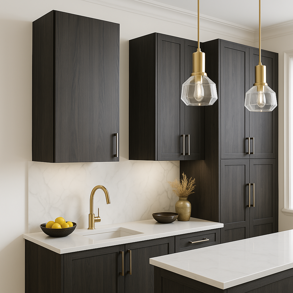 Cambridge Carbon Marine Wall Kitchen Cabinet, 21 x 36 in.